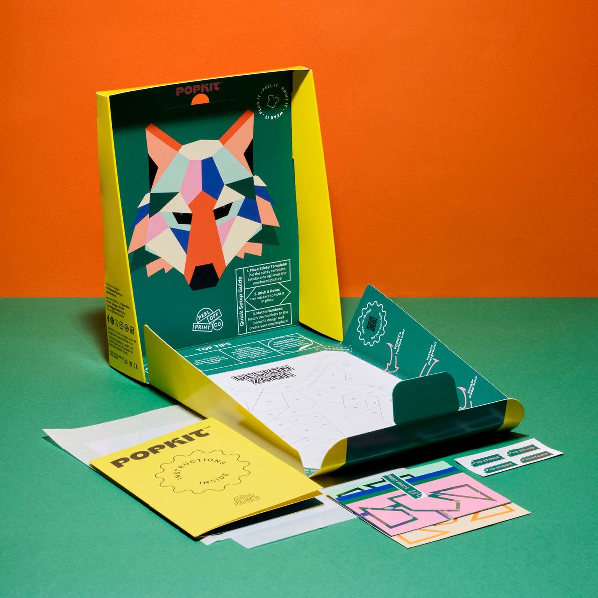 Popkit Fashion Print Kit Fox