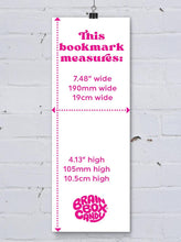 Load image into Gallery viewer, David Shrigley Magnetic Bookmark Read Books
