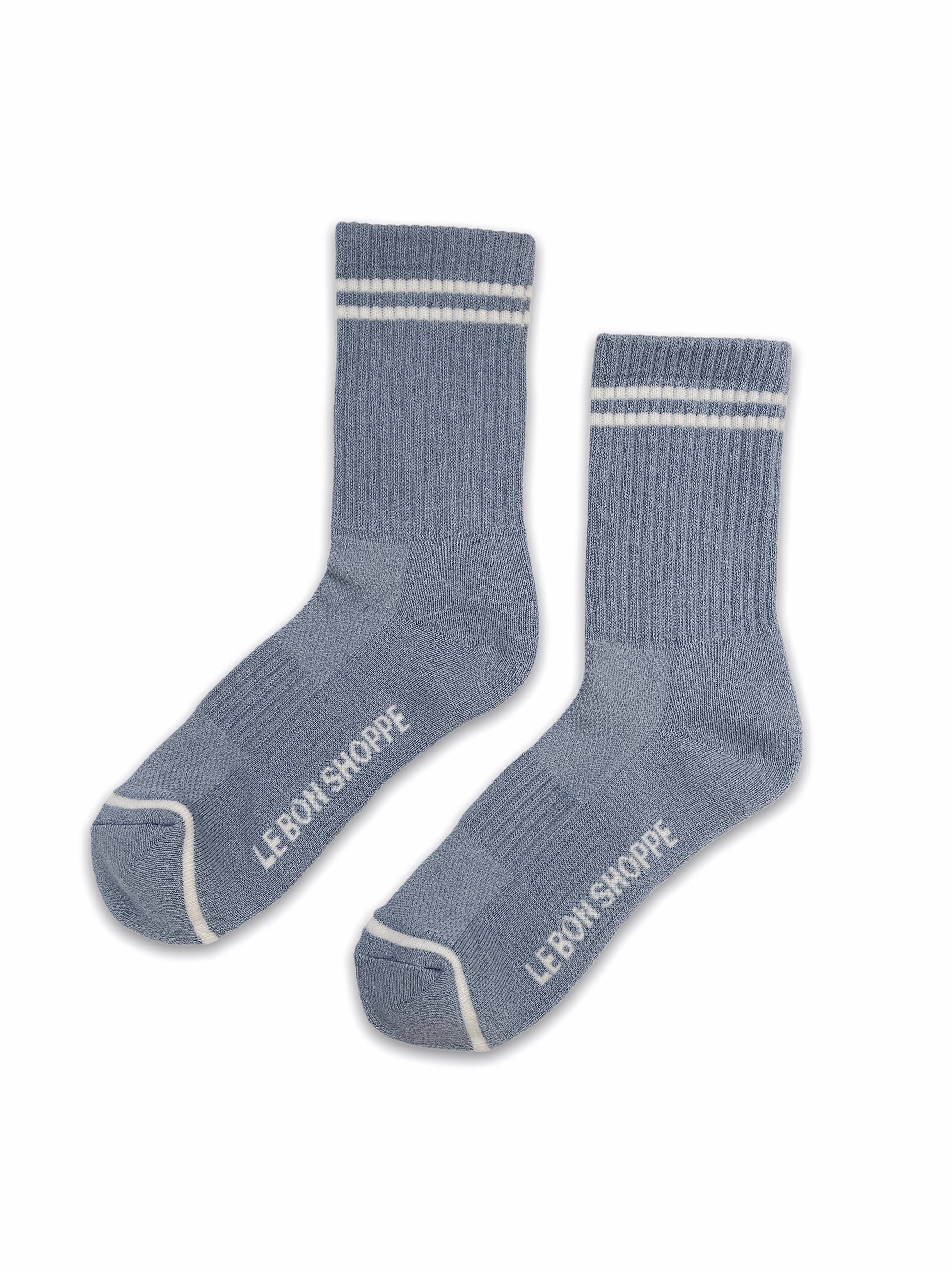 Le Bon Shoppe Boyfriend Socks: French Blue