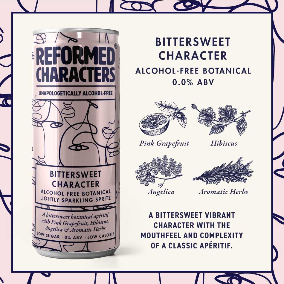 Bittersweet Character Alcohol Free Distilled Cocktail 0.0%