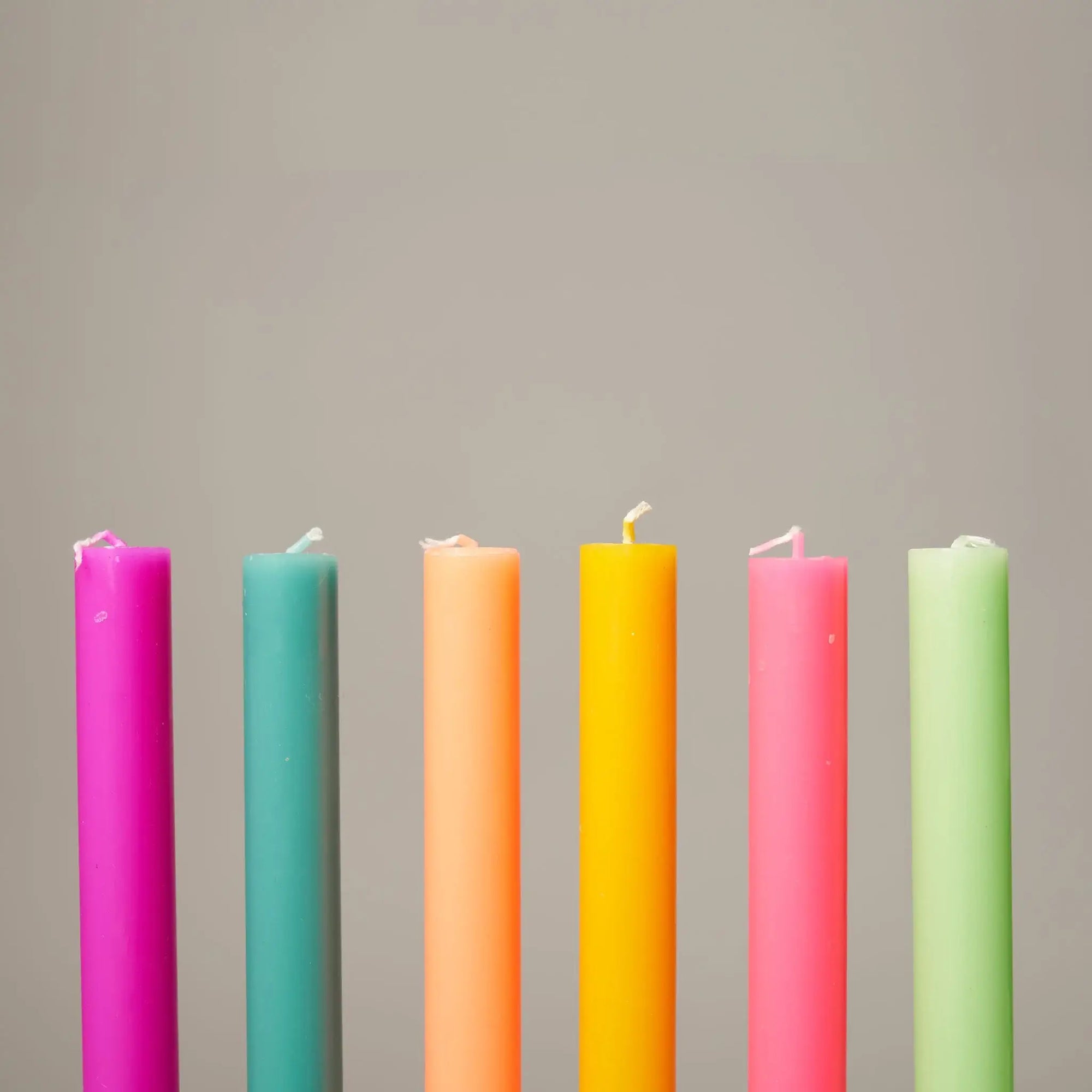 True Grace Dining Candles - Neons