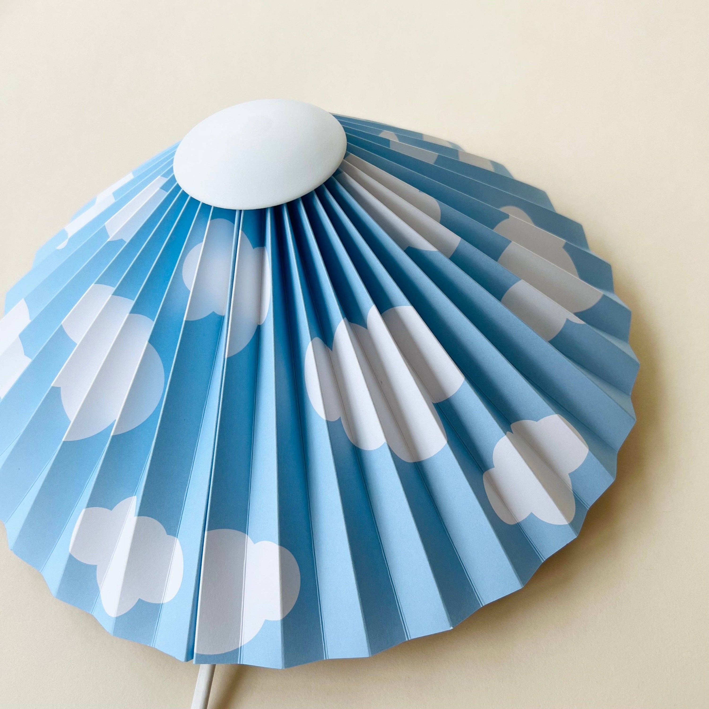 Head in the Clouds - Pleated Wall Lamp