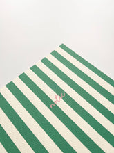 Load image into Gallery viewer, Striped Notebook with Contrast Color: A5 / Pink
