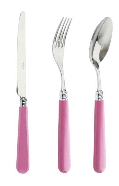 Pink Cutlery in Stainless Steel: Dinner Knife