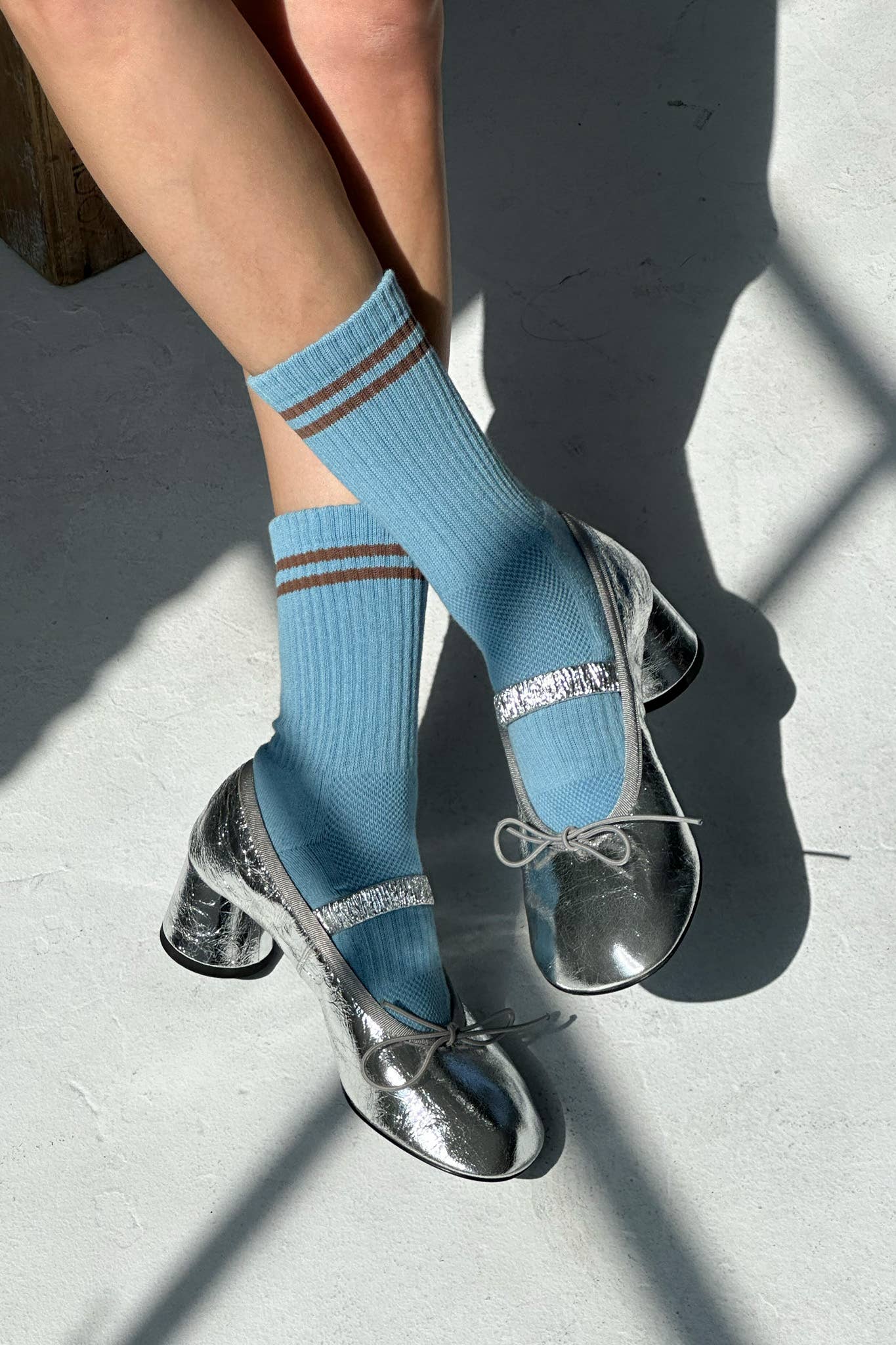 Le Bon Shoppe Boyfriend Socks: French Blue