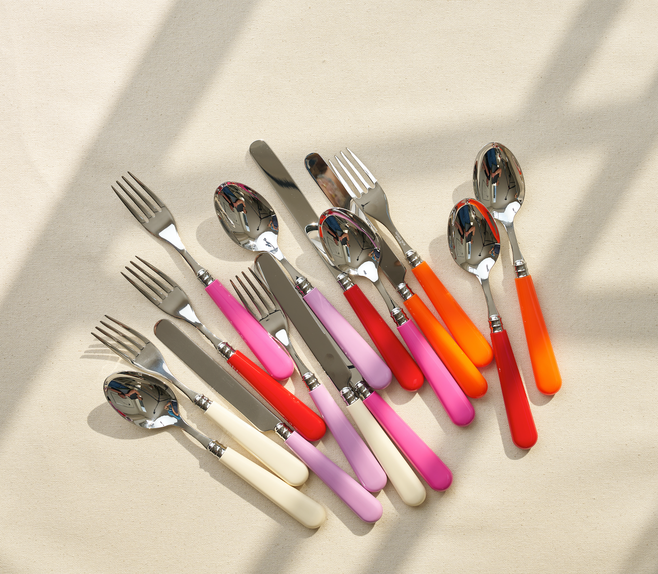 Orange Cutlery in Stainless Steel: Dinner Knife