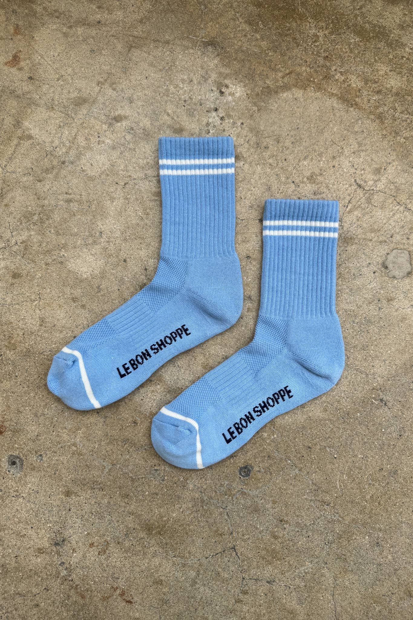 Le Bon Shoppe Boyfriend Socks: French Blue