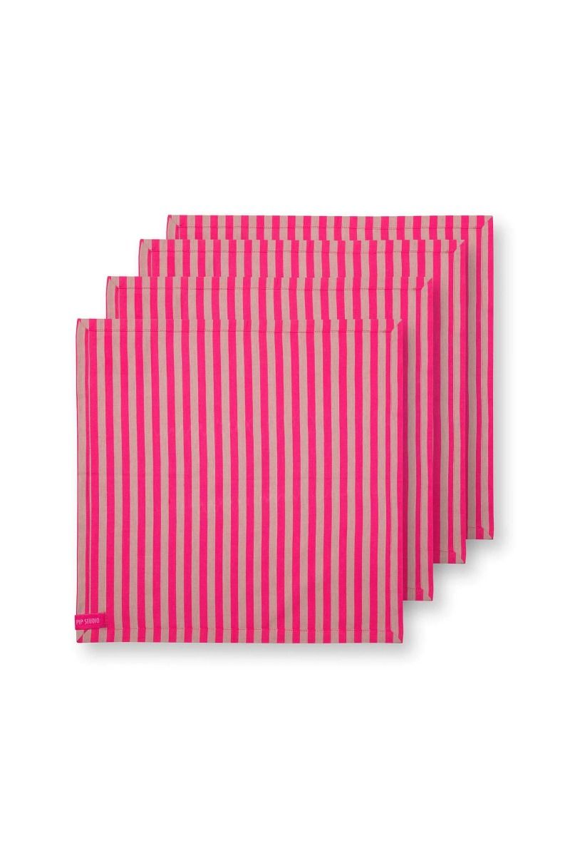 Pip Studio Napkin Pink