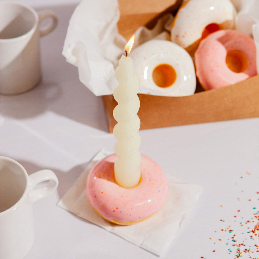 Donut Candle Holder