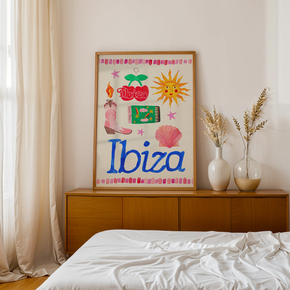 Ibiza Print A3