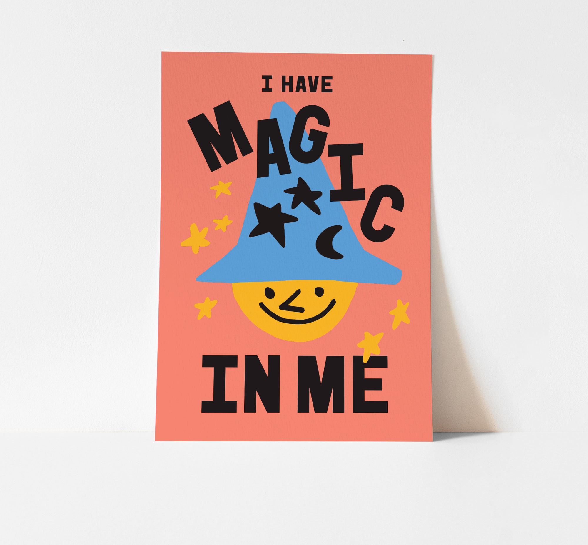 Sanders De Roeper 'I Have Magic in Me' A4 Art Print