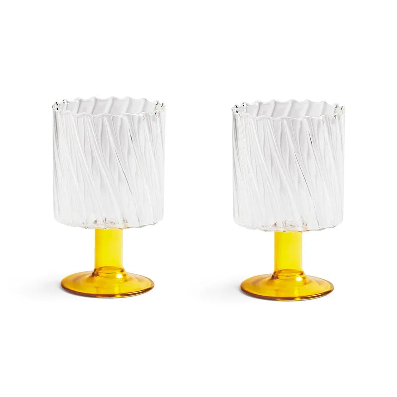 Twirl Glass Set of 2