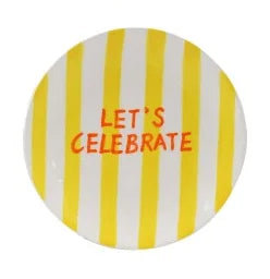 Let's Celebrate Plate