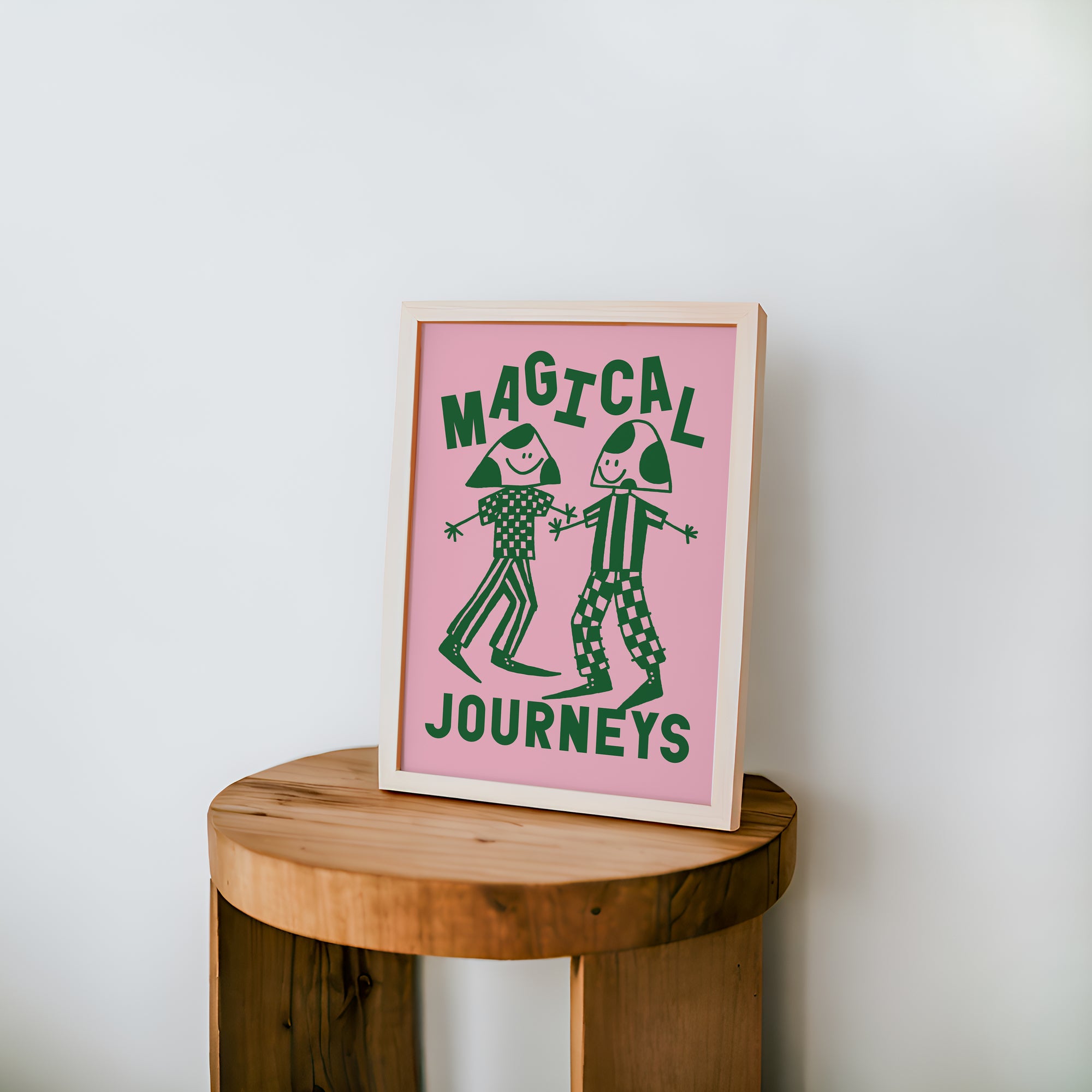 Sanders De Roeper Magical Journeys Print Pink