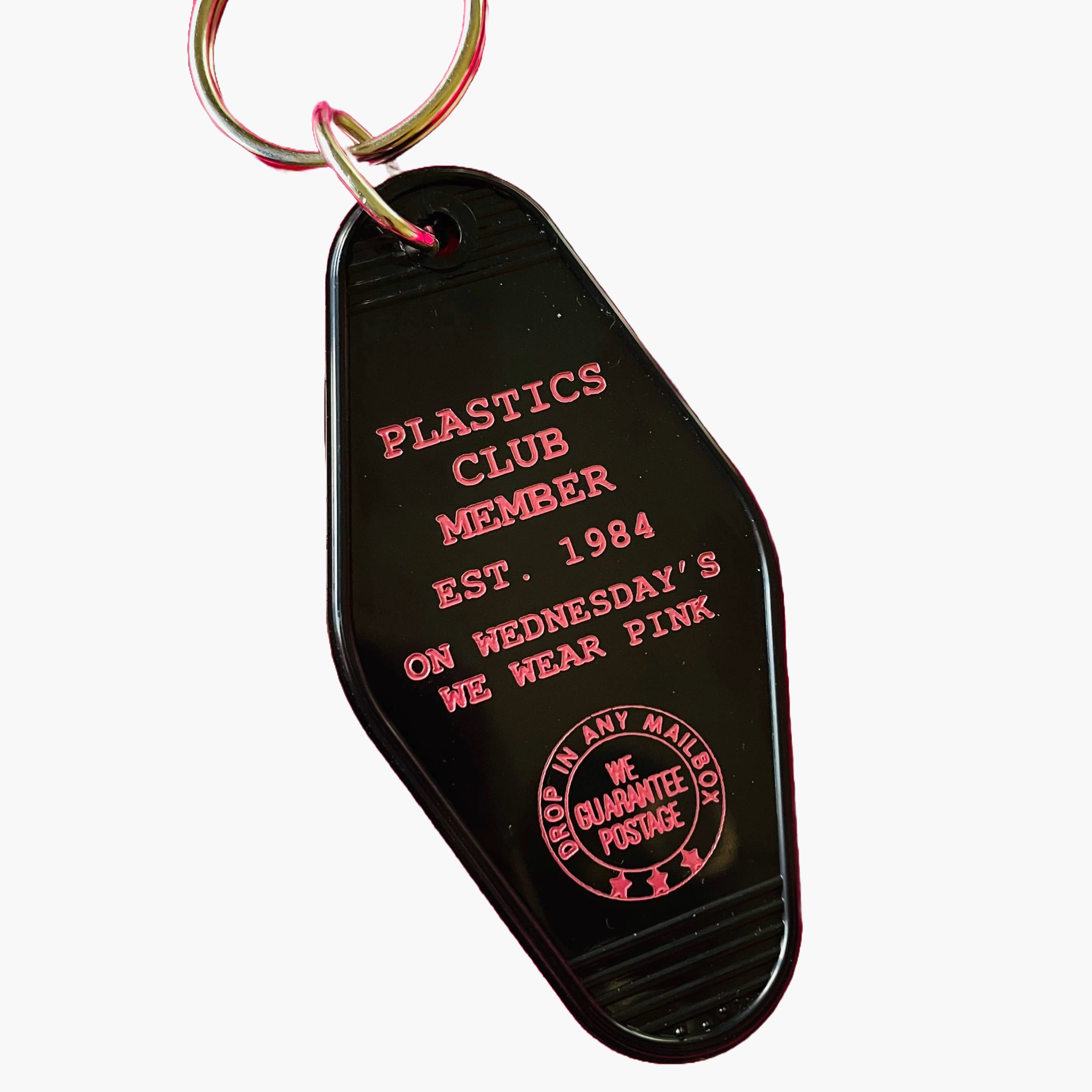 Motel Key Fob - Plastics Club Member (Mean Girls)