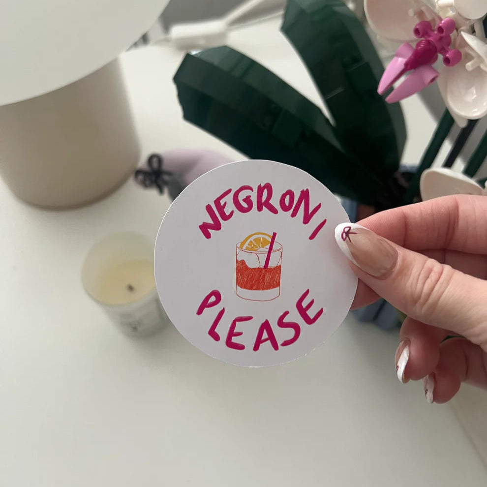 Negroni Please Sticker