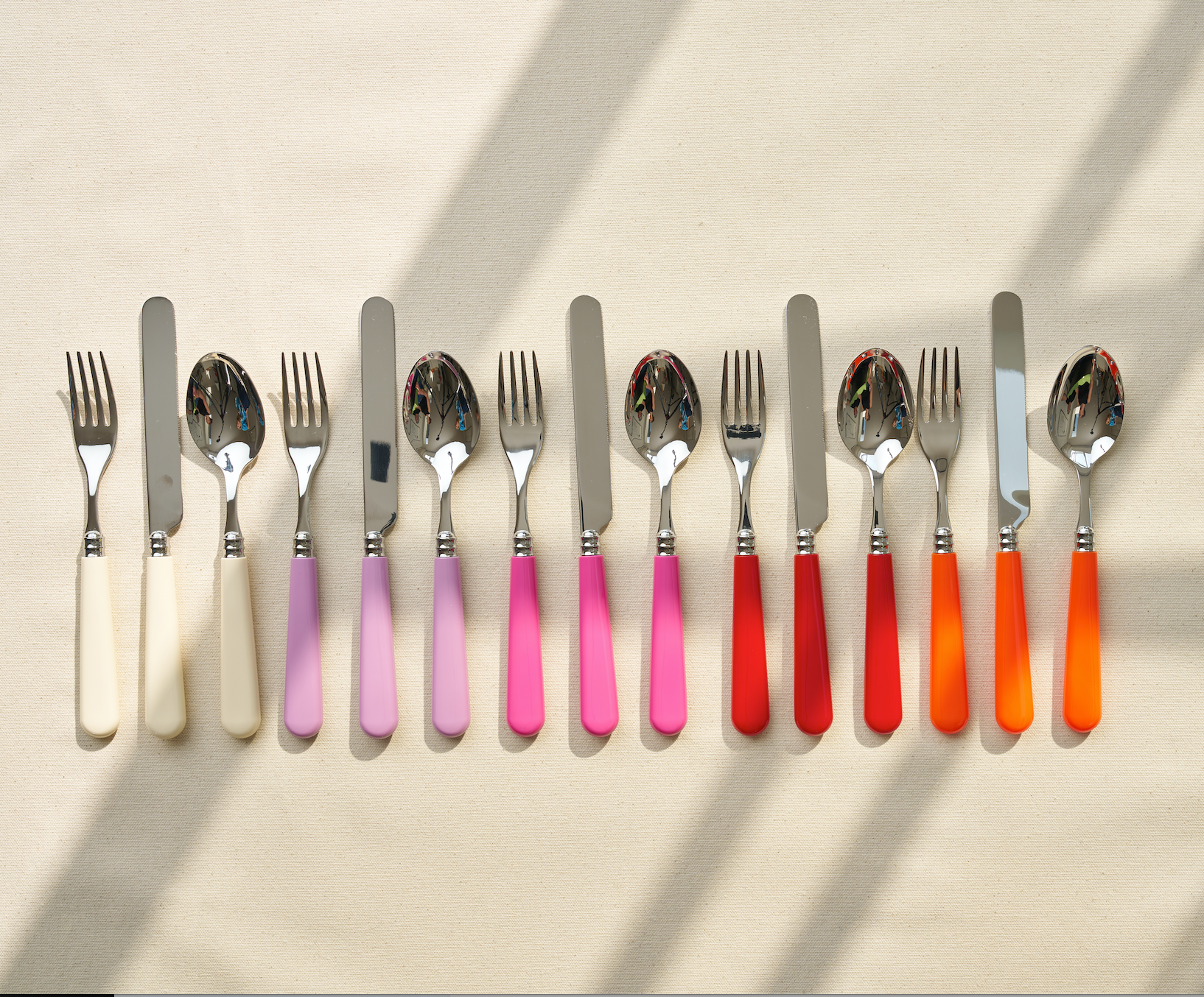 Orange Cutlery in Stainless Steel: Dinner Knife