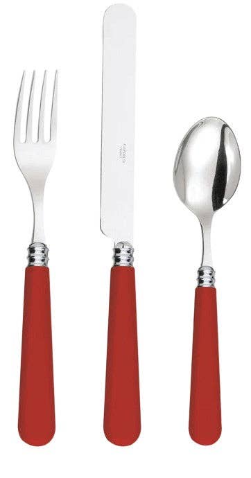 Red Cutlery in Stainless SteeL: Dinner Knife