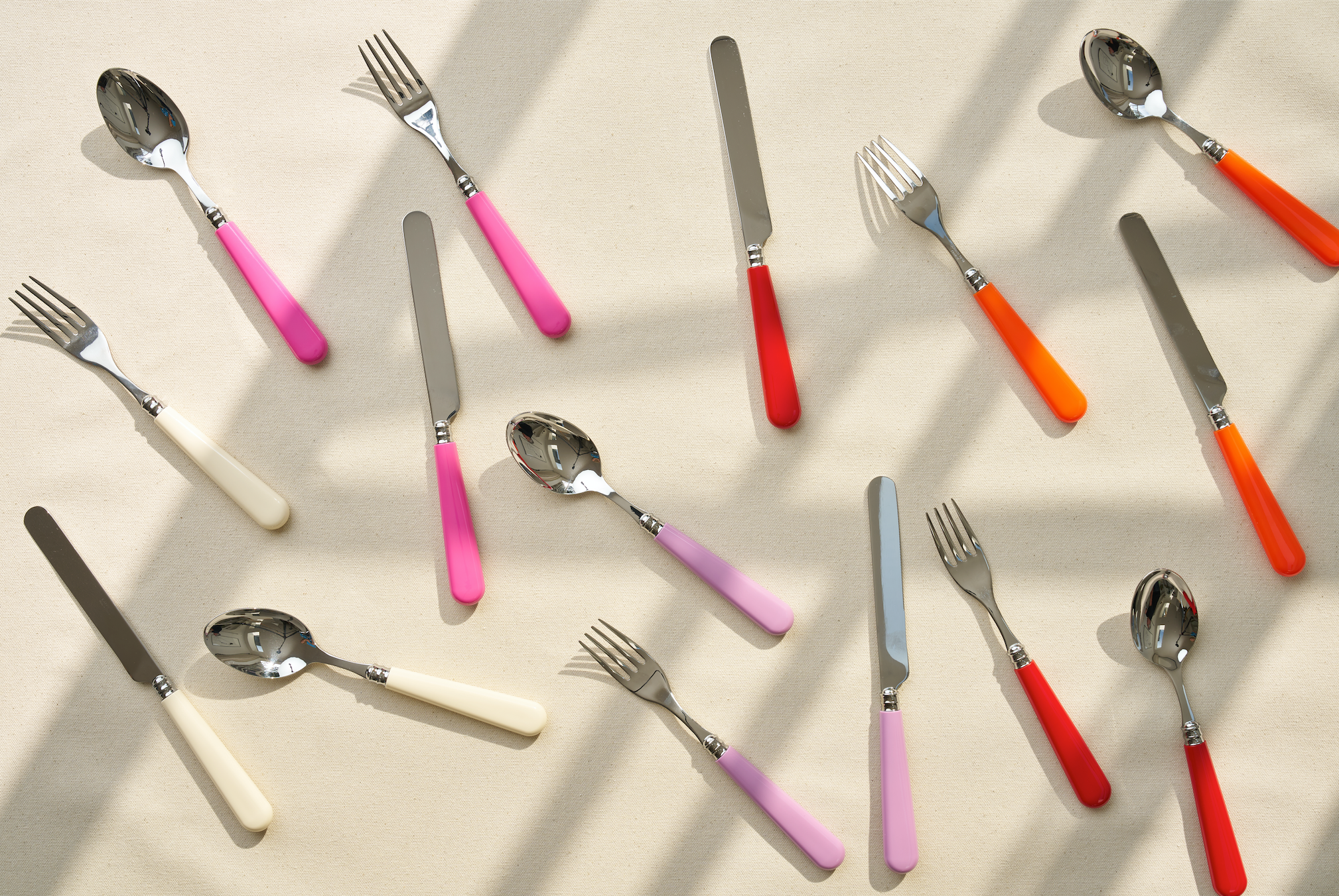 Orange Cutlery in Stainless Steel: Dinner Knife