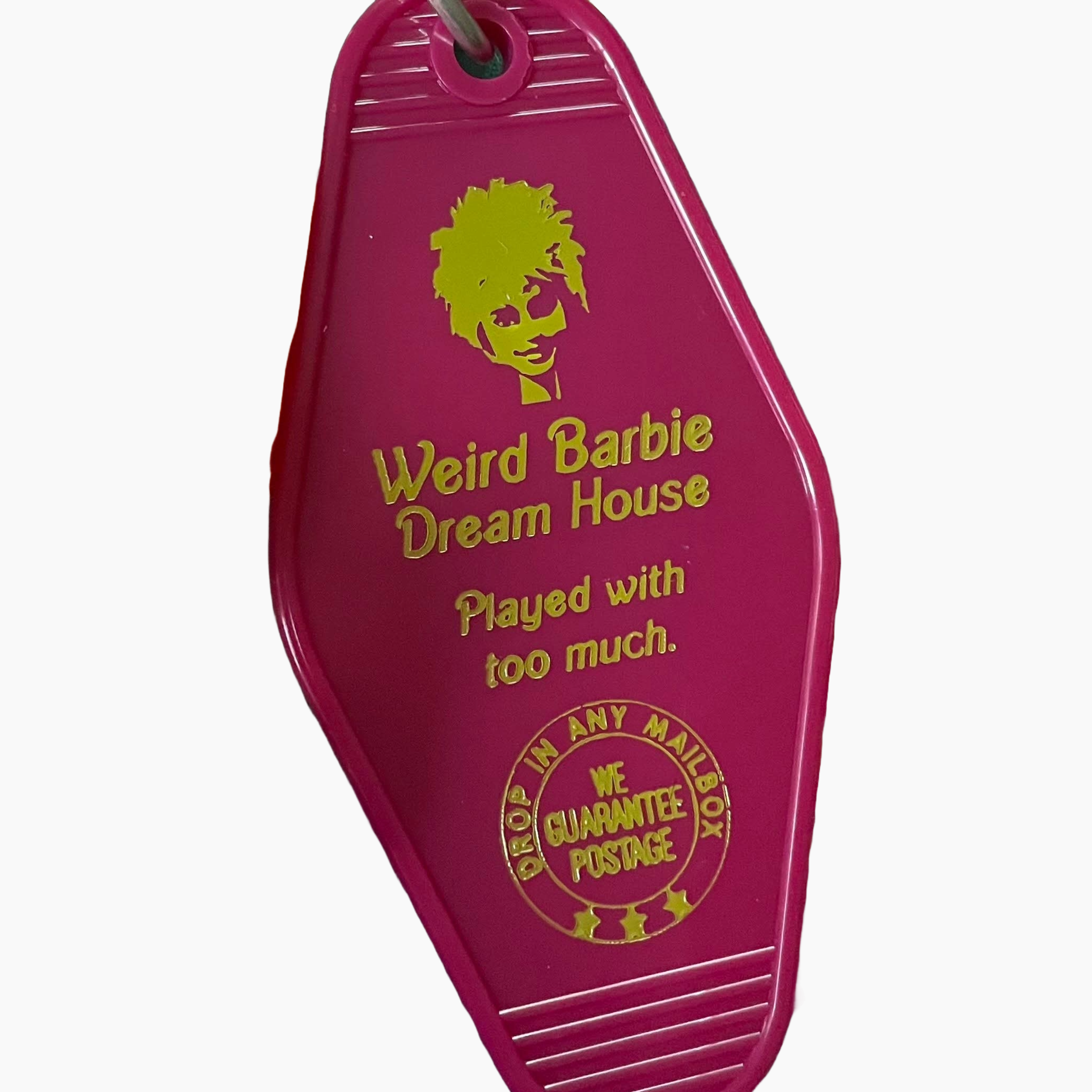 Motel Key Fob - Weird Barbie Dream House