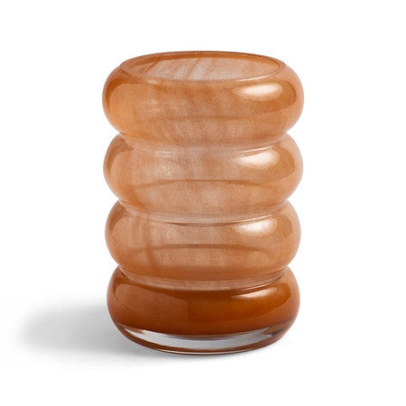 Orange Bubble Vase