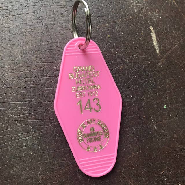 Motel Key Fob - Grand Budapest Hotel