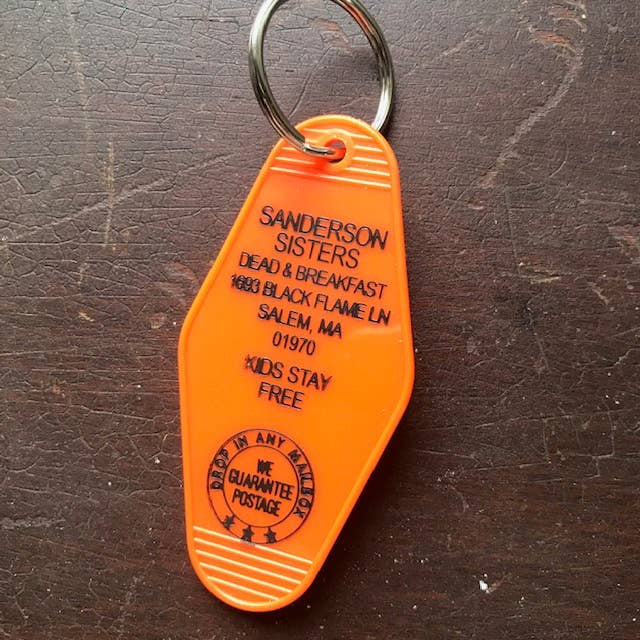 Motel Key Fob - Sanderson Sisters Dead & Breakfast