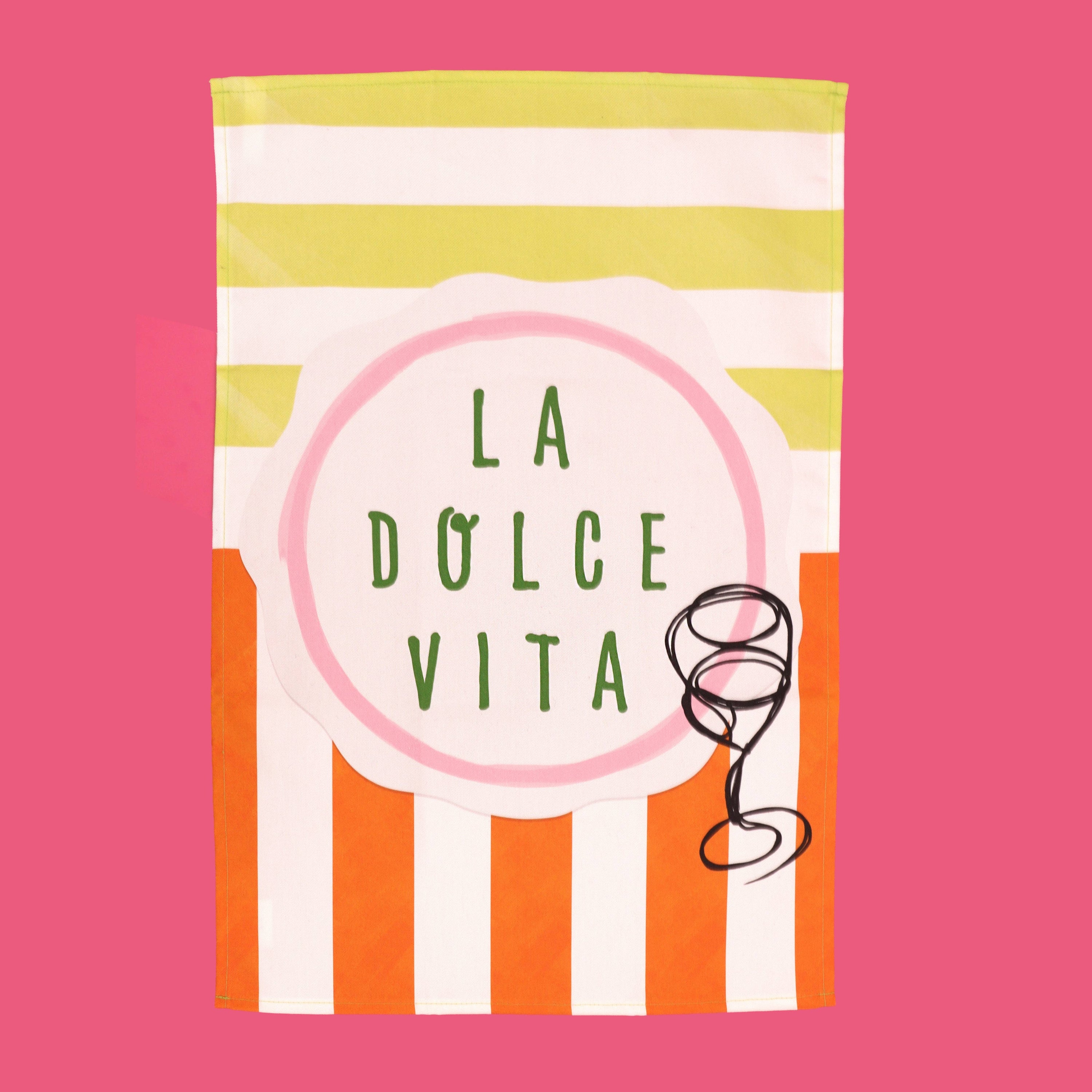 La Dolce Vita Tea Towel